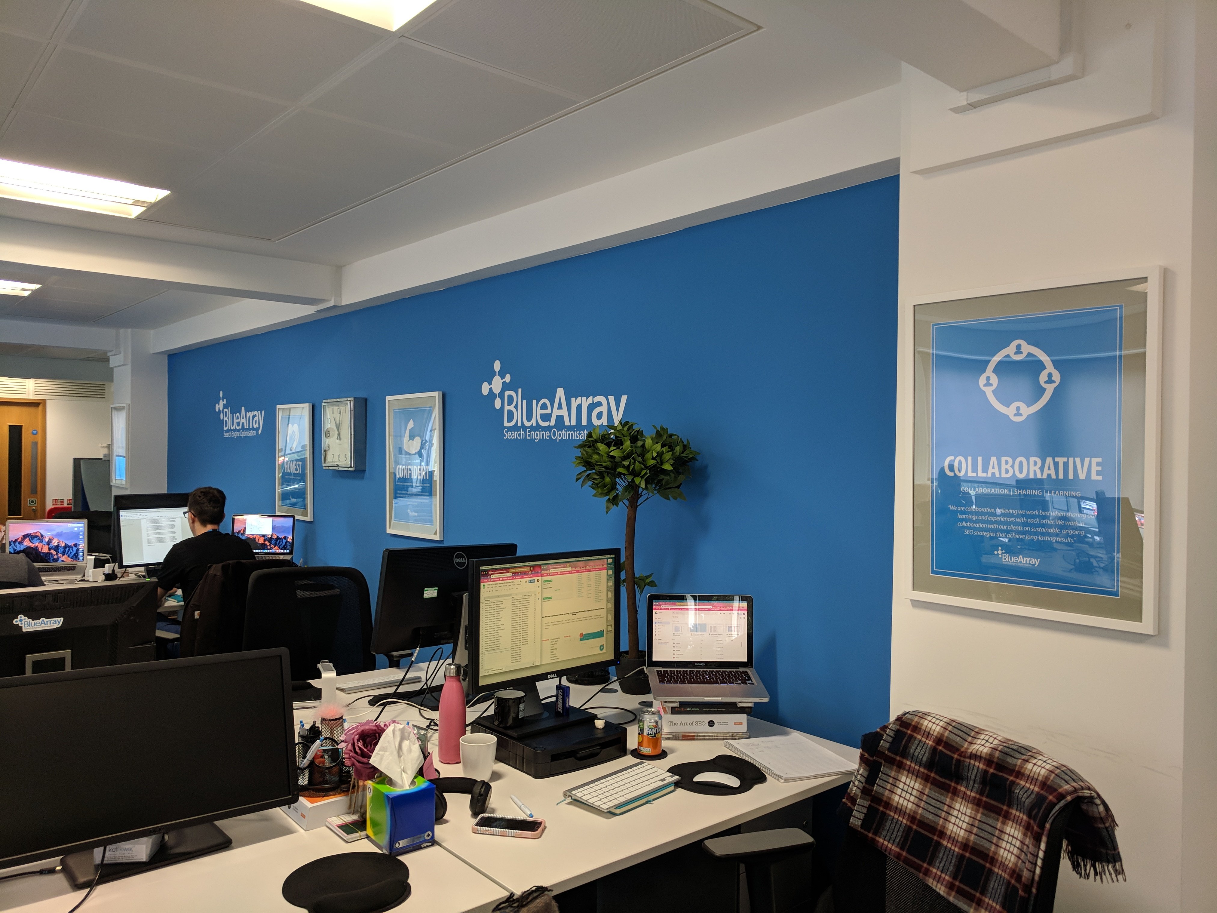 Blue Array value posters