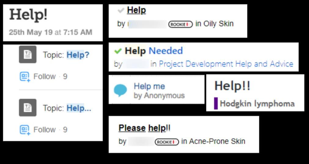 Forum thread duplication