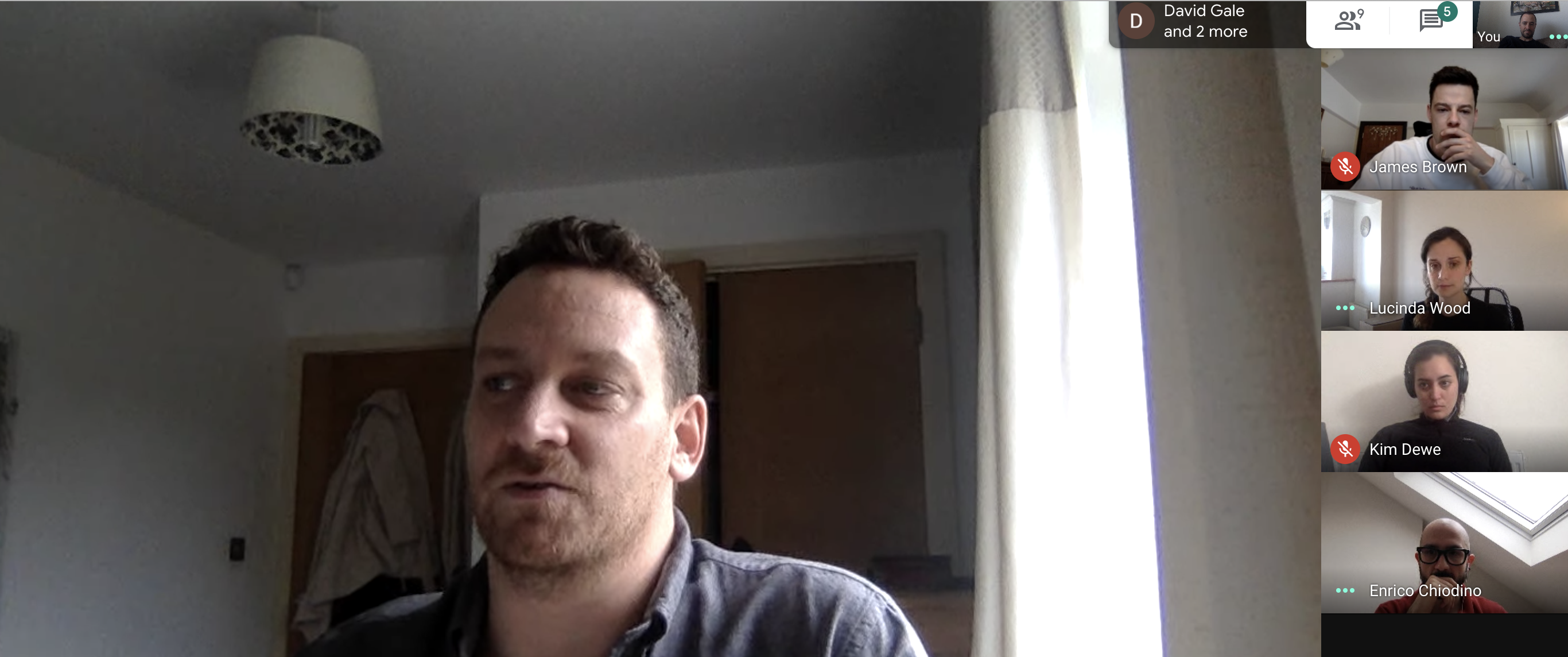 A Blue Array SEO Director meeting in full flow