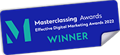 Effective Digital Marketing Awards 2022 winner